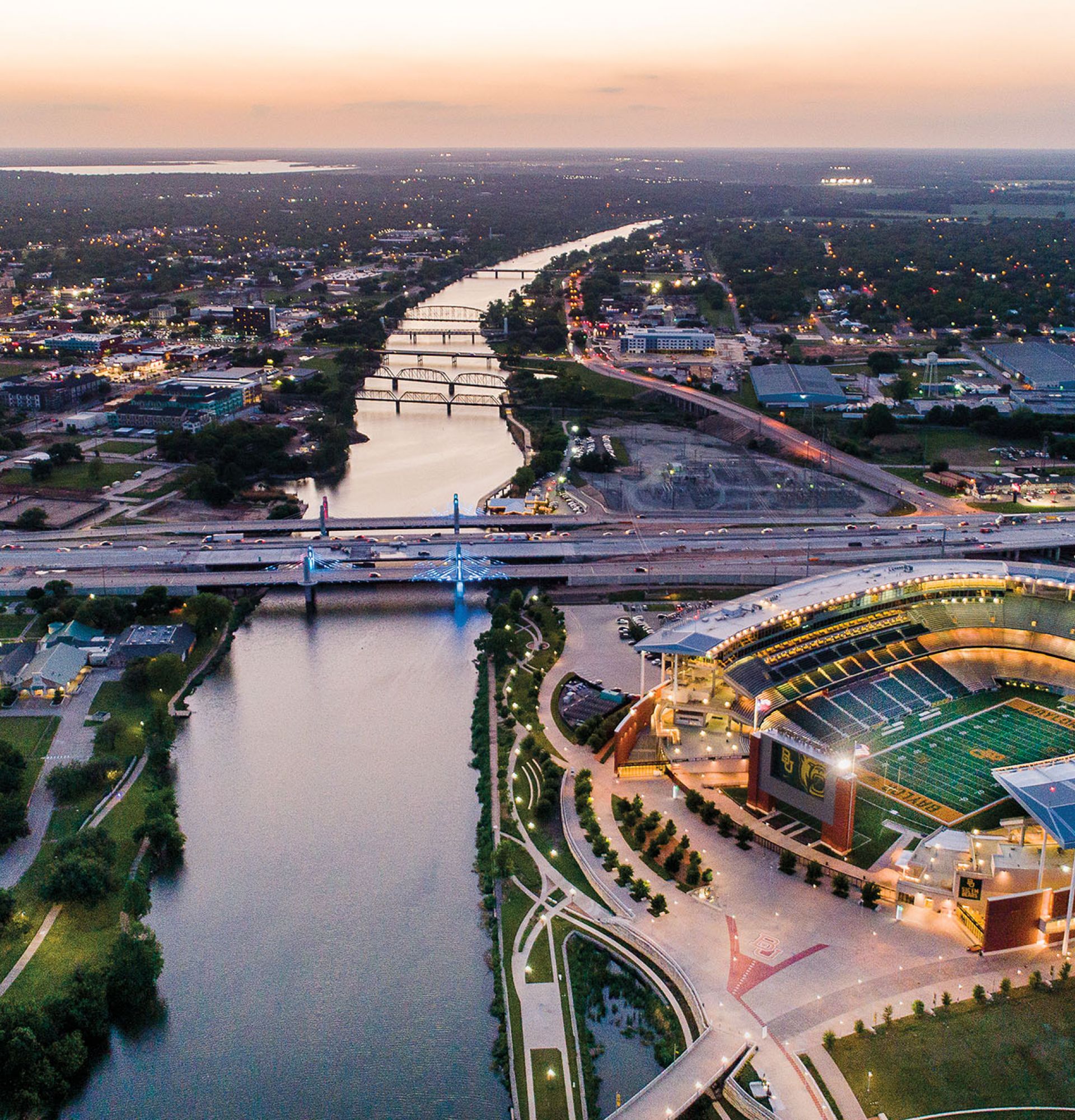 McClaine Stadium at Baylor University in Waco, TX