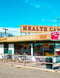 Health Camp Burgers in Waco, TX