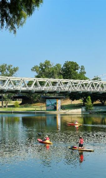 Brazos River in Waco, TX