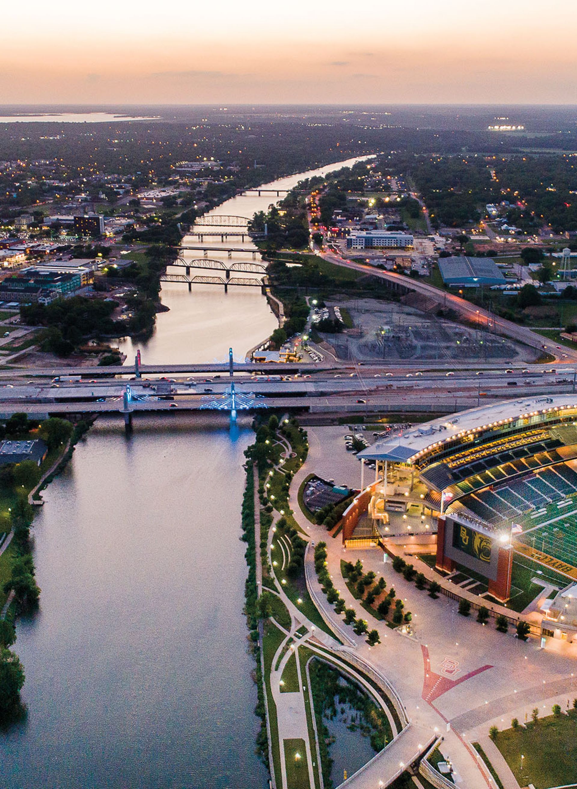 McClaine Stadium at Baylor University in Waco, TX